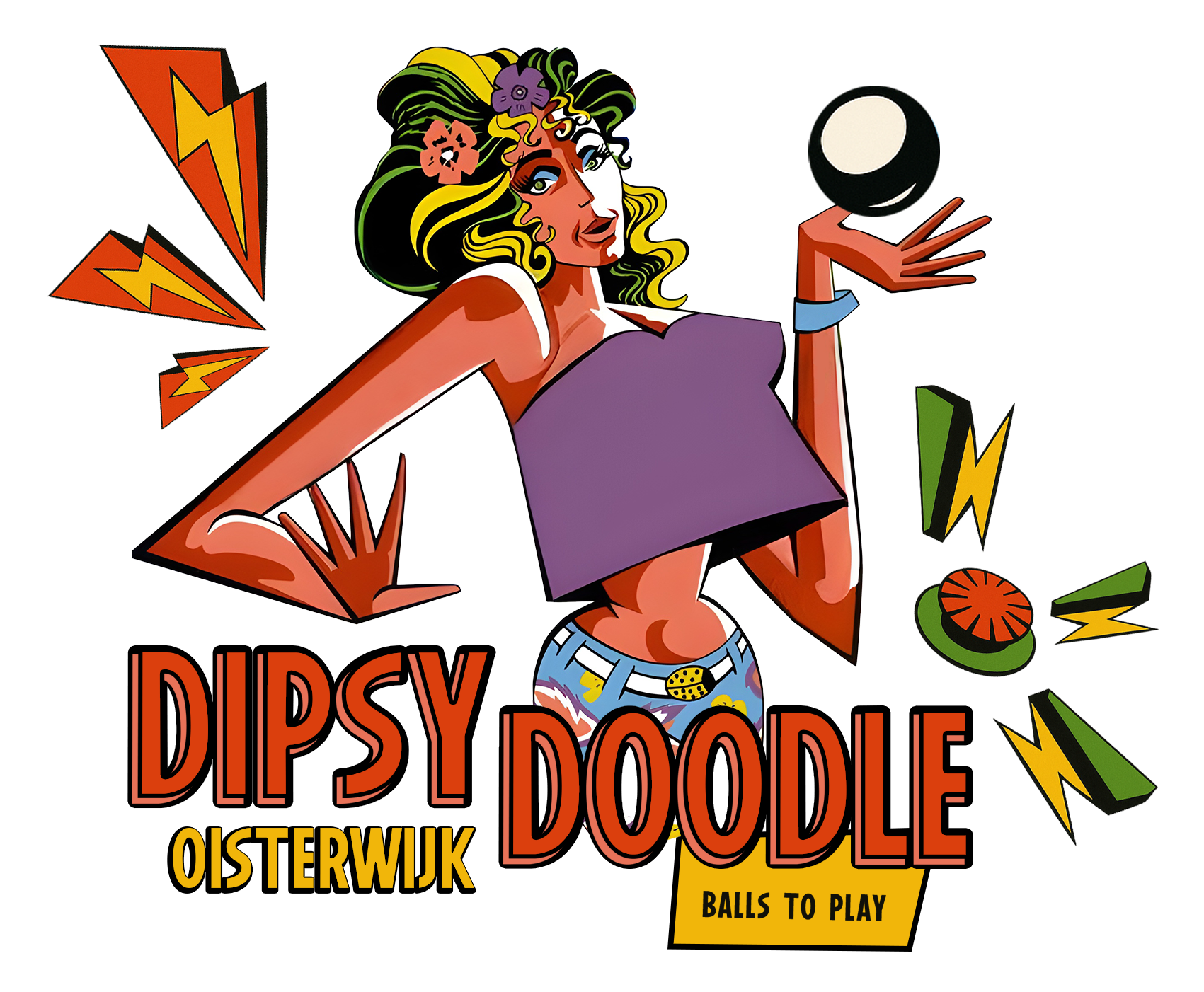 Dipsy Doodle – Pinball Club Oisterwijk Logo